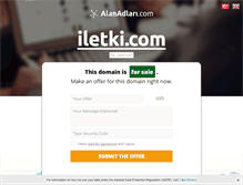Tablet Screenshot of iletki.com